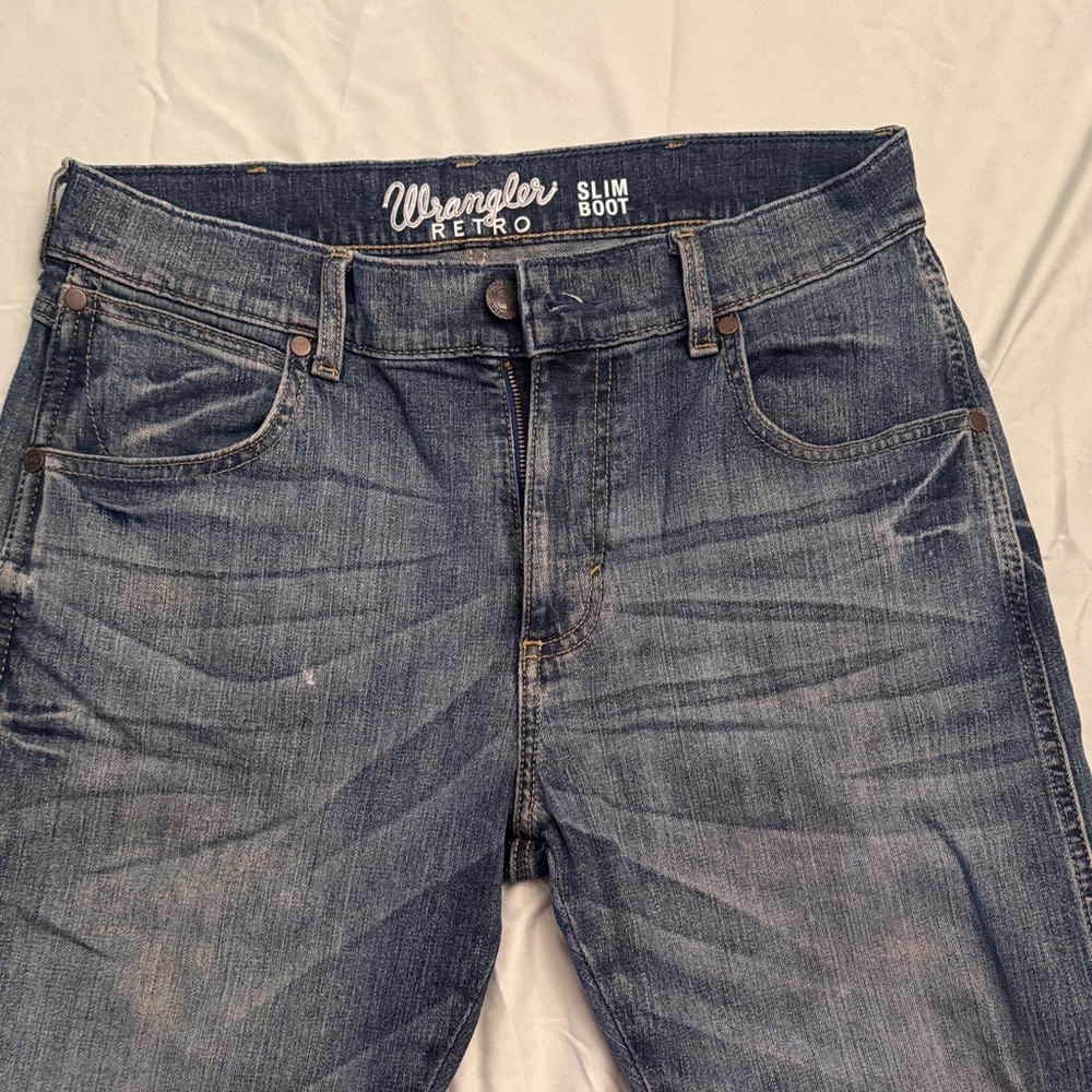 Wrangler Slim Fit Men's Denim Jeans